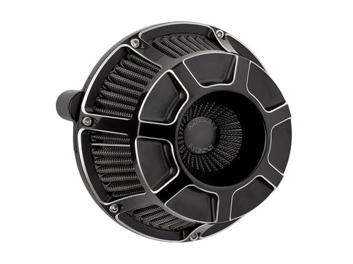 Beveled Air Cleaner Kit - Black. Fits CVO Touring 2023up, Street Glide & Road Glide 2024up, Touring 2025up & Softail 2025up