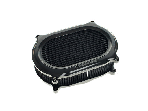 Stage 2 Oval Performance Air Filter Upgrade Kit - Carbon Fibre. Fits Touring 2017-2024 & Softail 2018-2024 with Ventilator/Oval Air Cleaner