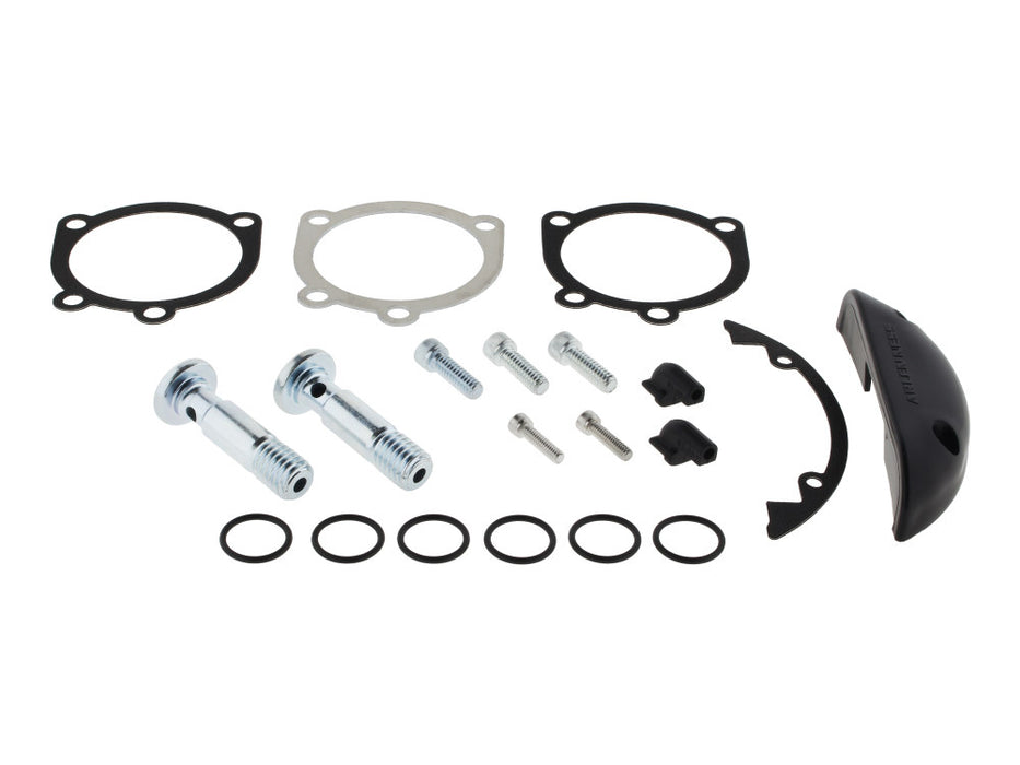 Inverted Air Cleaner Hardware Kit - Black. Fits Sportster 1988-2021.