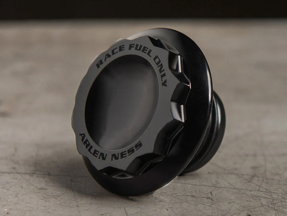 12 Point, Right Hand Vented Screw-In Fuel Cap - Black. Fits H-D Big Twin 1996up & Sportster 1996-2021