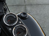 12 Point, Right Hand Vented Screw-In Fuel Cap - Black. Fits H-D Big Twin 1996up & Sportster 1996-2021