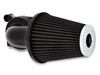 90deg Monster Sucker Air Cleaner Kit - Black. Fits Touring 2008-2016, Softail 2016-2017, CVO Softail 2011-2017 & Dyna Low Rider S 2016-2017 with Throttle-by-Wire