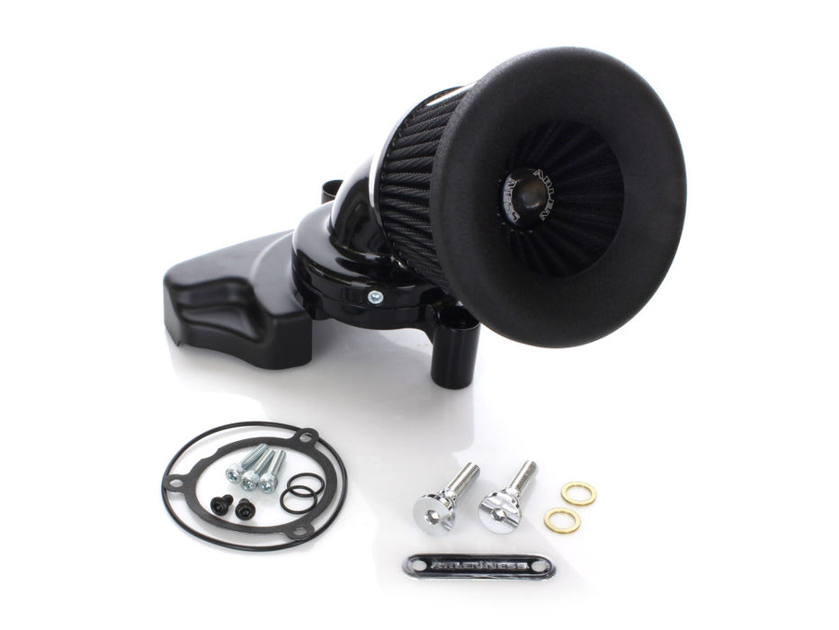 Velocity 65 Degree Air Cleaner Kit - Black. Fits Touring 2017-2024 & Softail 2018-2024
