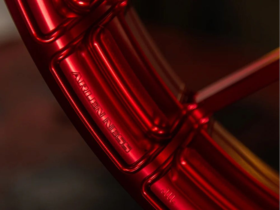 19in. x 3.25in. & 18in. x 5.5in. Y-Spoke Complete Wheel Set - Red. Fits Low Rider S 2020up & Low Rider ST 2022up