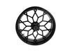 18in. x 5.5in. Fat Factory Prodigy Replica Wheel - Gloss Black. Fits most Touring 2008-2023 & Road King Special 2020up