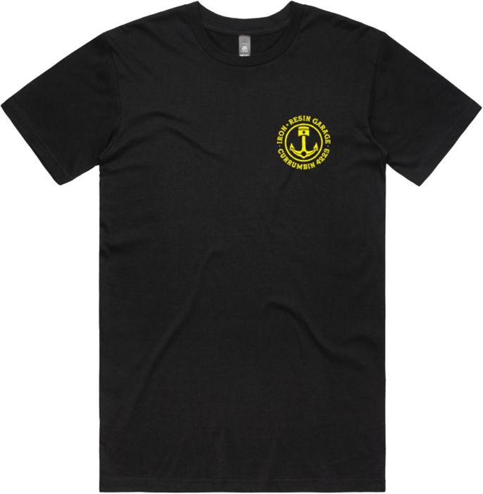 IRON & RESIN Anchor Tee - Black