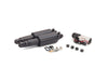 Adjustable Rear Air Shock Absorbers - Black. Fits Touring 2009up.