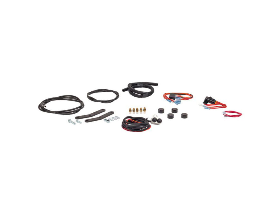 Adjustable Rear Air Shock Absorbers - Chrome. Fits Touring 2009up.