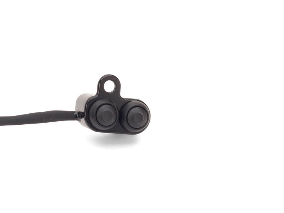 Rear Air Shock Absorbers - Black. Fits Touring 2009up.