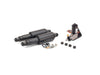 Rear Air Shock Absorbers - Black. Fits Dyna 1991-2007.