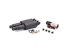 Adjustable Rear Air Shock Absorbers - Black. Fits V-Rod 2007-2017.