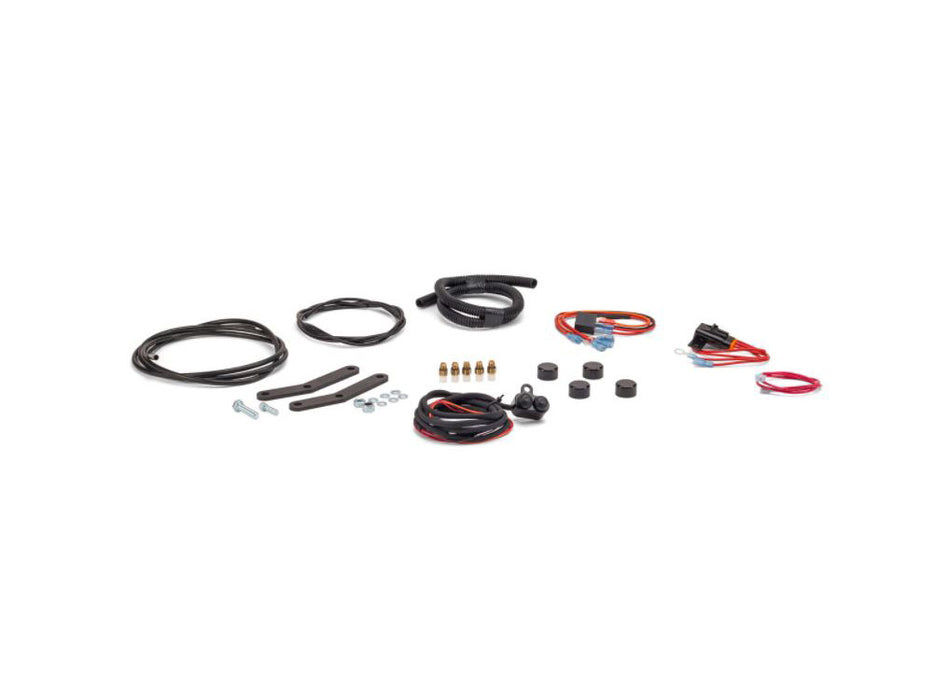 Adjustable Rear Air Shock Absorbers - Black. Fits V-Rod 2007-2017.
