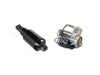 Rear Air Shock Absorbers - Black. Fits Softail 2018up.