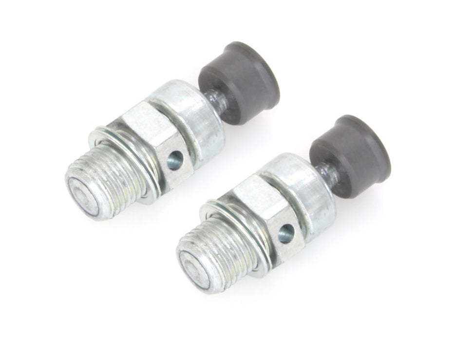 Compression Release Valves - Sold as a Pair. Overall Length = 1.080in. x Thread Length = 0.425in.