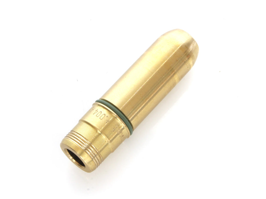 Oversize H/Duty Exhaust Valve Guide. Fits Big Twin 1984-2004 & Sportster 1986-2003. +.004in. Outside Diameter.