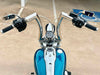Custom Contour Handgrips - Chrome. Fits CVO Touring 2023up, Street Glide & Road Glide 2024up, Touring 2025up & Softail 2025up
