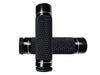 K25 Handgrips - Black. Fits Big Twin 2008-2024 with Throttle-by-Wire