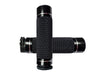 K25 Handgrips - Black. Fits H-D with Throttle Cable