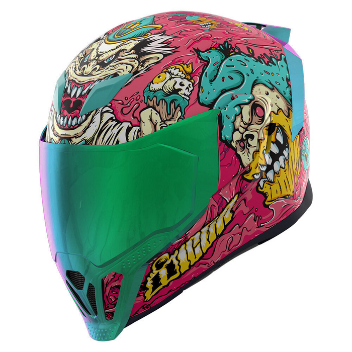 icon airflite mips stealth helmet Airflite Motorcycle - Jewel - MIPS - Gold including a MX inspired chinbar vent Mips Helmet Mips Bps Icon