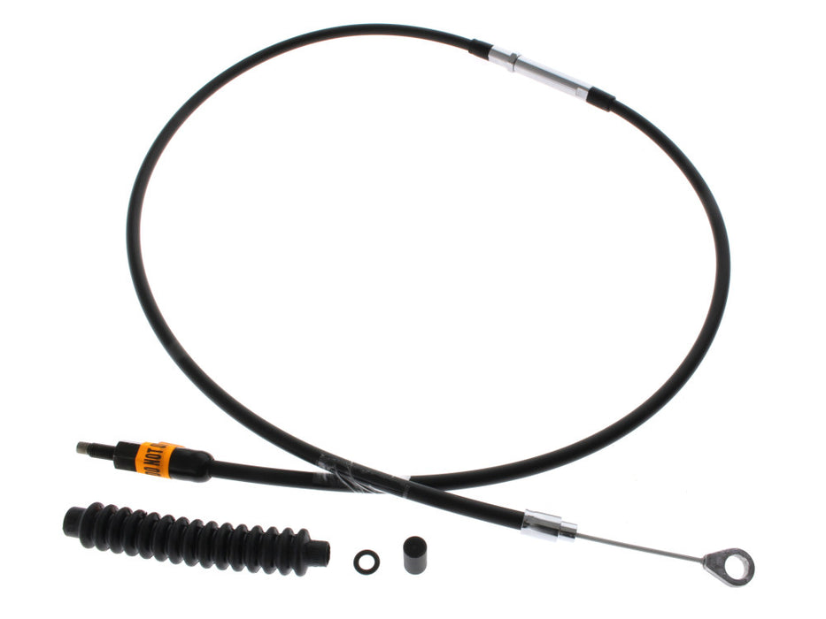 54in. Long Black Vinyl Clutch Cable. Fits Sportster 1986-2021
