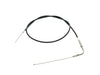 33in. Long Black Vinyl Throttle Cable. Fits Big Twin 1968-1975 & Sportster 1974-Early 1976