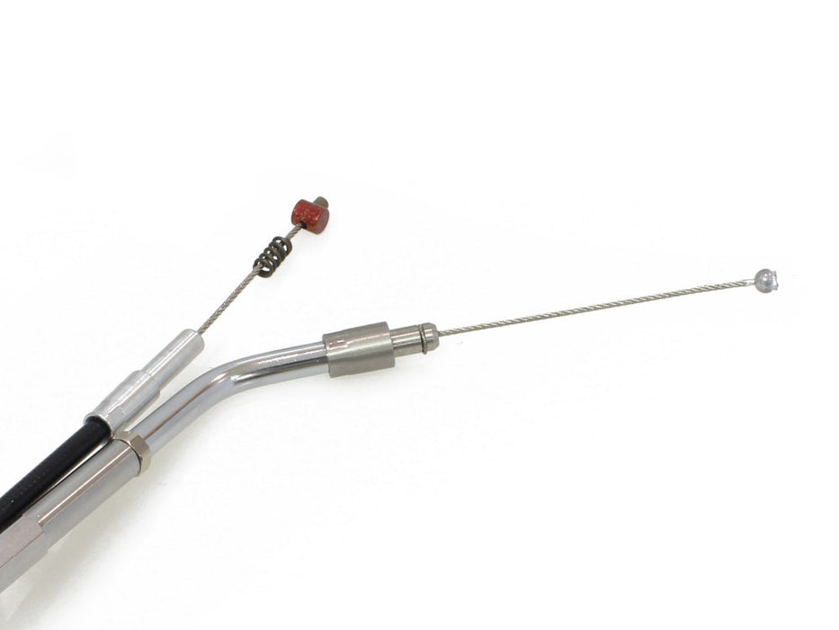 31.5in. Long Black Vinyl Idle Cable. Fits Sportster 2007-2021