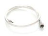 36in. Speedo Cable with 16mm Nut - Platinum Braided.