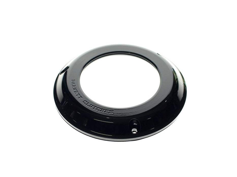 Scorpion Series Clear Derby Cover - Black. Fits Big Twin 1990-1997