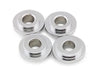 Solid Handlebar Mount Kit - Chrome. Fits Big Twin 1973-2017 & Sportster 1973-2003
