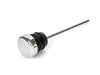 Engine Oil Dipstick - Chrome. Fits 4Spd Big Twin 1970-1986, Sportster 1970-1978, FXR 1982-1983 & FLT 1980-1986