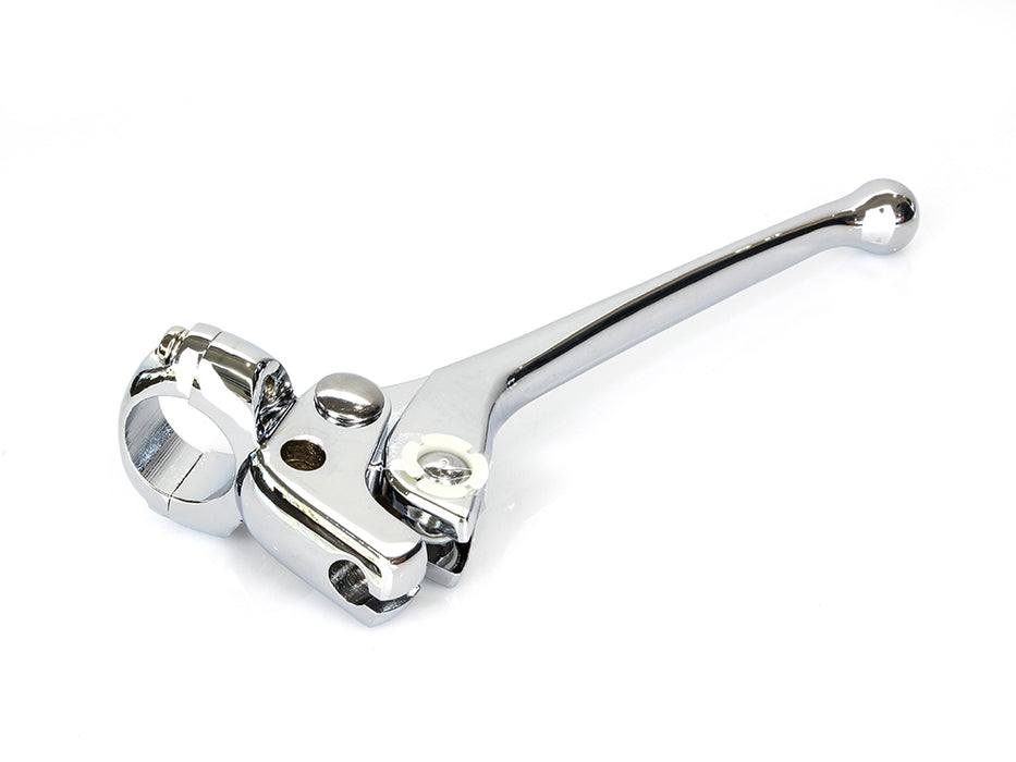 Clutch Lever Assembly – Chrome. Fits H-D Pre 1981. – Rollies Speed Shop