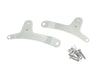Sissy Bar Side Straps - Chrome. Fits Sportster 1979-1993