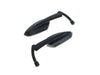 Sissy Bar Side Straps - Chrome. Fits FXR 1982-1994