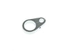 1in. Cable Clamp with 1 x 10mm Clutch Cable or Brake Line Hole - Chrome