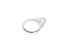 1-3/4in. Cable Clamp with 1 x 10mm Clutch Cable or Brake Line Hole - Chrome