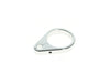 1-3/4in. Cable Clamp with 1 x 10mm Clutch Cable or Brake Line Hole - Chrome