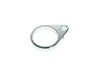 2in. Cable Clamp with 1 x 10mm Clutch Cable or Brake Line Hole - Chrome