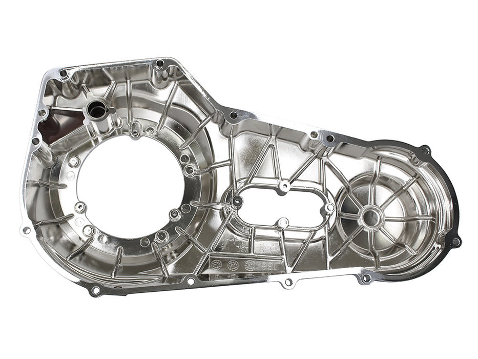 Outer Primary Cover - Chrome. Fits Softail 1989-1993 & Dyna 1991-1993.