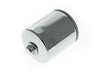 Oil Filter with Hex Nut - Chrome. Fits Twin Cam 1999-2017
