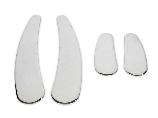 Frame Inserts - Chrome. Fits Softail 1986-2006.