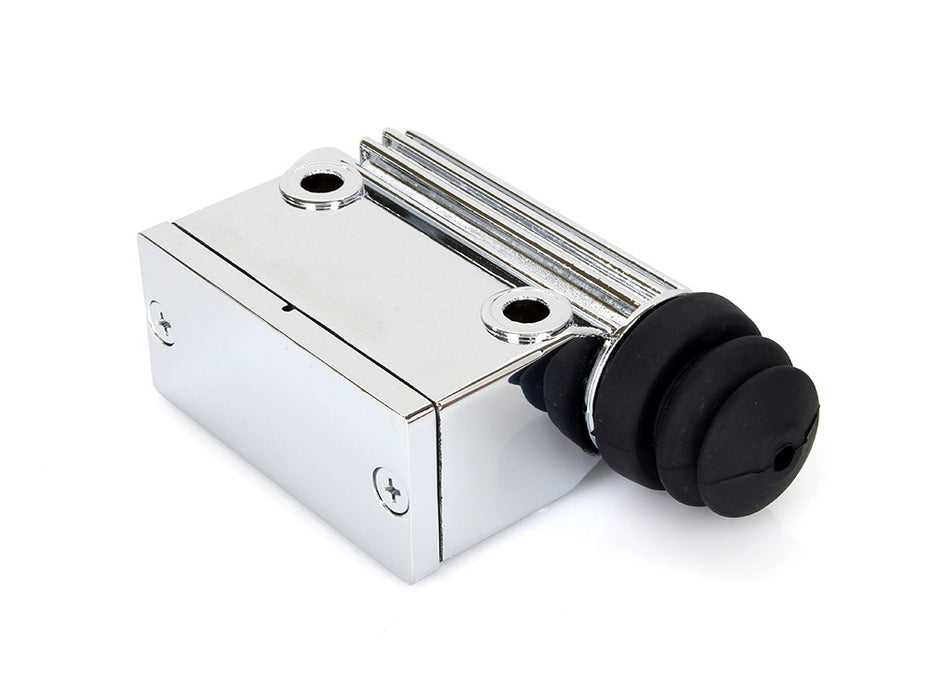 Kelsey Hayes Style Rear Brake Master Cylinder with 3/4in. Bore - Chrome. Fits FX 1980-1983, FXWG 1980-1982 & Sportster 1980-1981.