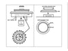 Clutch Hub. Fits Big Twin 1984-1989 with H-D 4-Bolt Clutch.