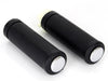 OEM Style Handgrips wth Black Rubber - Chrome End Plug. Fits H-D Models with Throttle Cable.