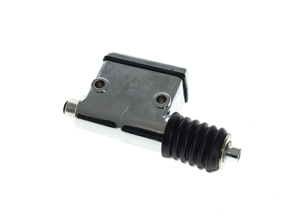 Rear Brake Master Cylinder - Chrome. Fits Sportster 1987-2003.
