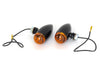 Mini Stretch Bullet Turn Signal - Gloss Black.