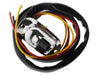Headlight High / Low Switch - Chrome. Fits any 1in. Handlebar.