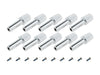 Speedometer Trip Knob - Chrome - Pack 10. Fits Softail 1990-1995.