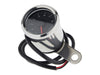Custom Electronic Mini Tacho with Black Face. Fits Big Twin 1970-1999 & Sportster 1971-1997
