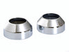 One-Piece Fork Boot Covers - Chrome. Fits Softail 1984-1999 & FXWG 1980-1986.