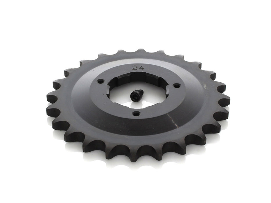 24 Teeth Front Transmission Sprocket. Fits 5Spd Big Twin 1980-1984